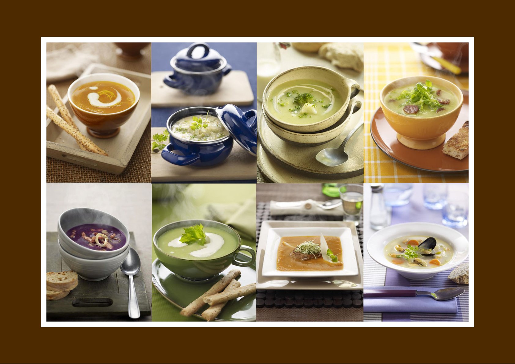 Fotos de sopas y consomés