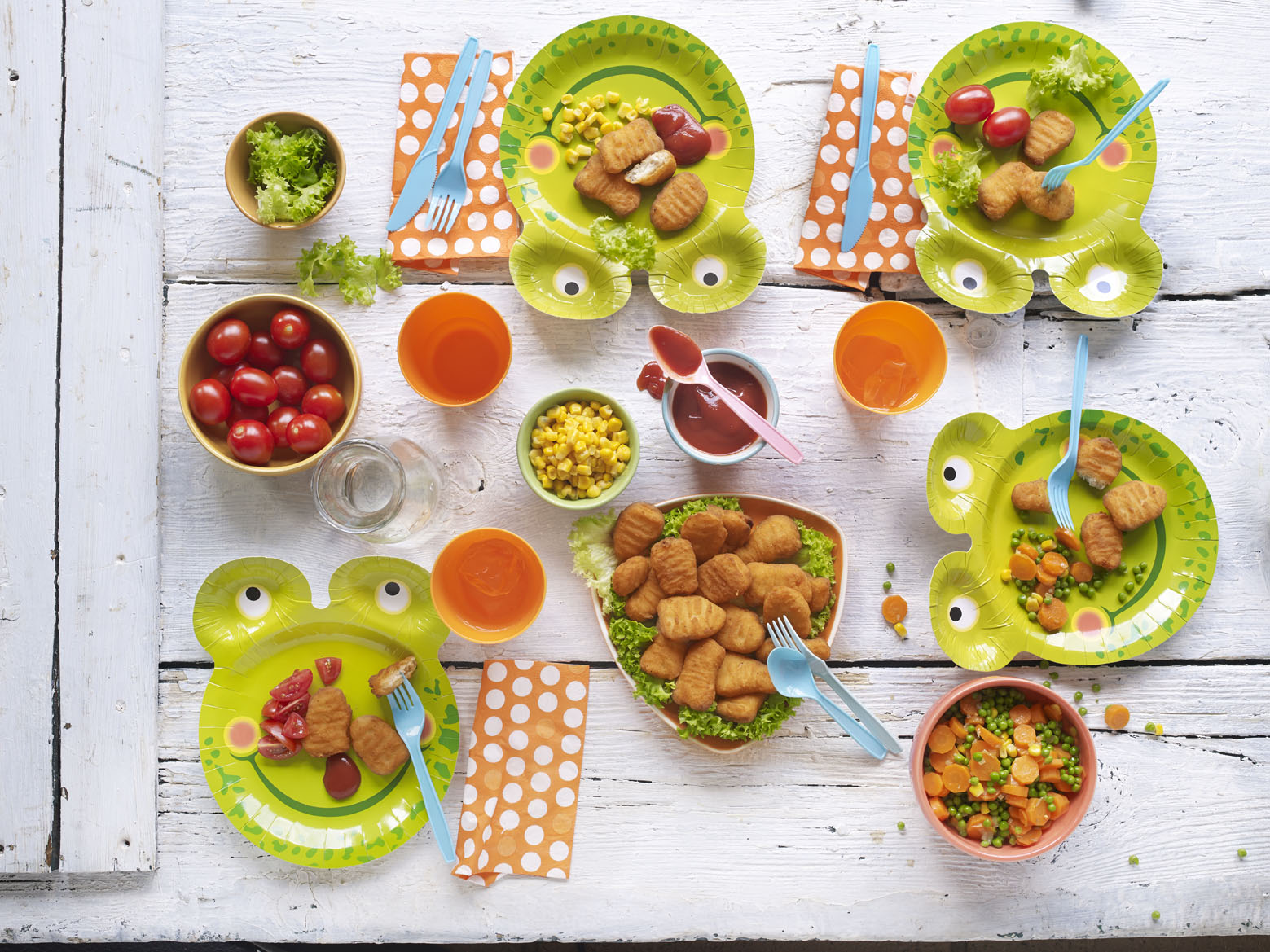 Foto de menu infantil