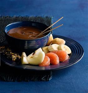 Fondue Chocolate. Receta disponible.