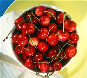 Bol de cerezas. 