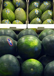 Melones y sandias.