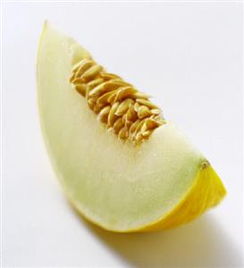 Slice of honeydew melon