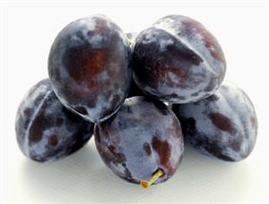 A Pile of Damson Plums