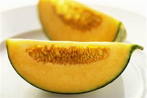 A Cantaloupe Wedge