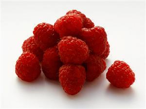 A Pile of Fresh Raspberries
