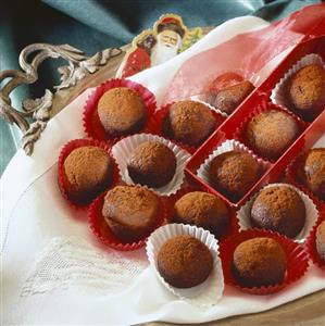 Rum truffles