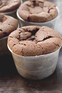 Chocolate soufflés