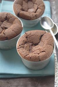 Chocolate soufflés