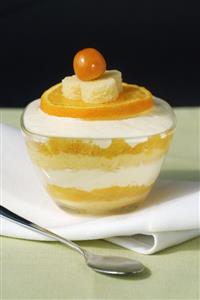 Orange tiramisu