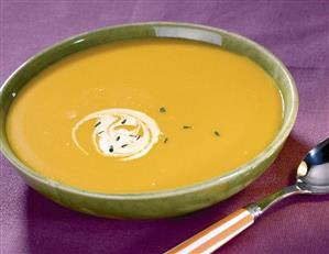 Pumpkin cream soup