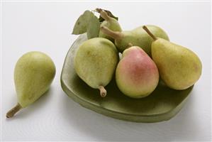 Still life with pears