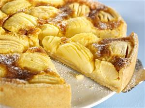 Alsatian apple cake