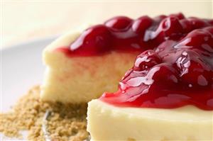 Cherry cheesecake