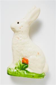 White chocolate Easter Bunny