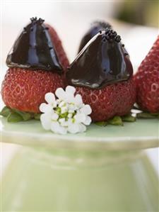 Chocolate-dipped strawberries