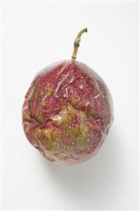 A purple passion fruit