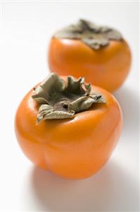 Two persimmons