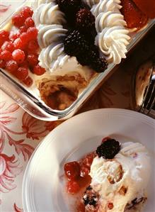 Trifle with Mixed Berries