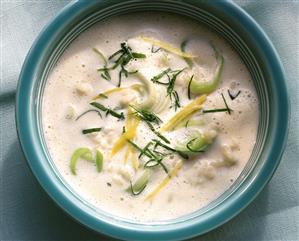 A Bowl of Rice Lemon Soup