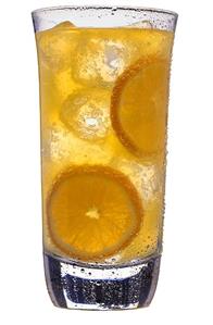 A Glass of Orange Soda