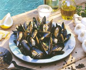 Steamed Mussels