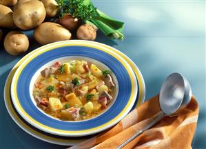 Turnip stew with pork