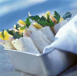 Ham and Mango Wraps