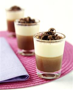 Mousse au Chocolat with Grated Chocolate. Receta disponible TR.