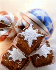 Chocolate brownies for Christmas (1)