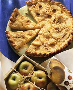 Apple tart with coconut (4)