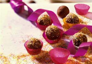 Rum truffles