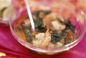 Jamaica pepperpot (stew with vegetables, meat, shrimps, 1)