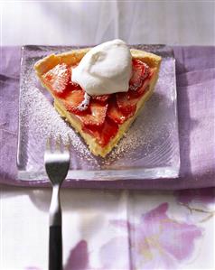 Torta di fragole al Marsala (Strawberry tart with Marsala)