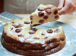 Cheesecake with Morello cherries (3)