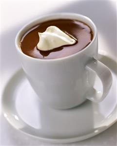 Hot Chocolate with Cream. Receta disponible TR