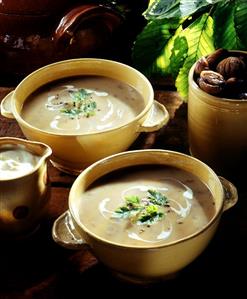 French chestnut soup