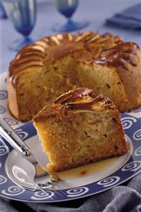 Apple and honey cake