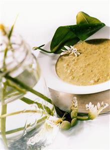 Waterblommetjie (waterlily) cream soup