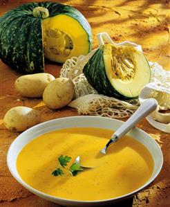 Pumpkin and potato soup