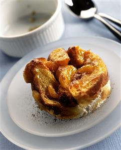 Apricot bread pudding