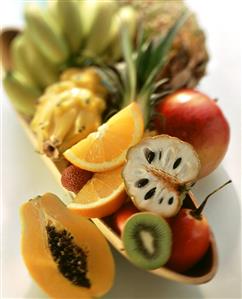 Fruit still life with exotic fruits (1)