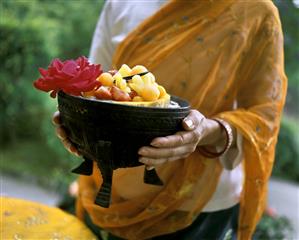 Fruit compote with vanilla syrup (1)