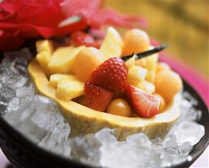 Fruit compote with vanilla syrup (2)