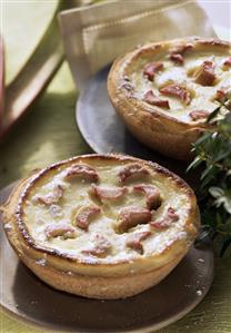 Rhubarb tart