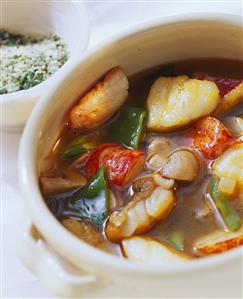 Seafood soup