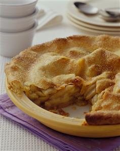 Double-crust apple pie