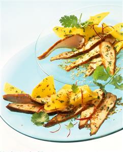 Chicken breast fillet with mango