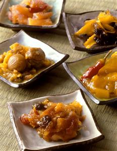 Various chutneys