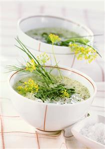 Creamed herb soup (2)