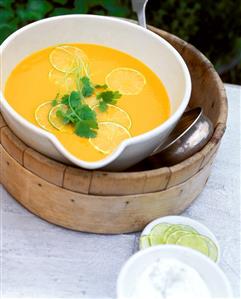 Carrot and lime soup (1)